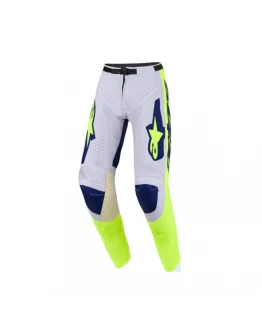 Pantaloni cross-enduro Alpinestars Racer Air Riway 2026 - Gri/Galben fluo/Albastru