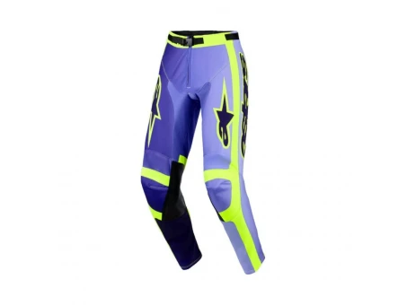 Pantaloni cross-enduro Alpinestars Racer Portl 2026 - Mov/Galben fluo | 3720426/3175