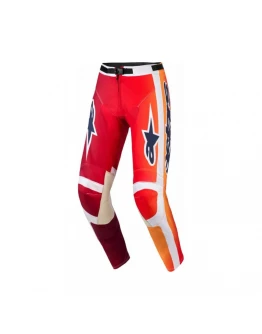 Pantaloni cross-enduro Alpinestars Racer Portl 2026 - Rosu/Gri