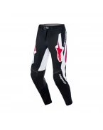 Pantaloni cross-enduro Alpinestars Supertech AFD Vista 2026 - Negru/Rosu/Alb | 3720626/132