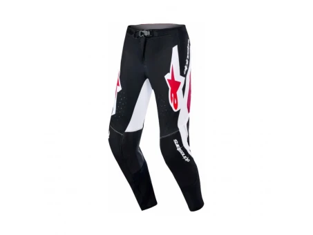 Pantaloni cross-enduro Alpinestars Supertech AFD Vista 2026 - Negru/Rosu/Alb | 3720626/132