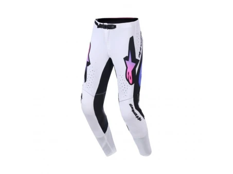 Pantaloni cross-enduro Alpinestars Supertech AFD Vista 2026 - Alb/Mov/Negru | 3720626/2371