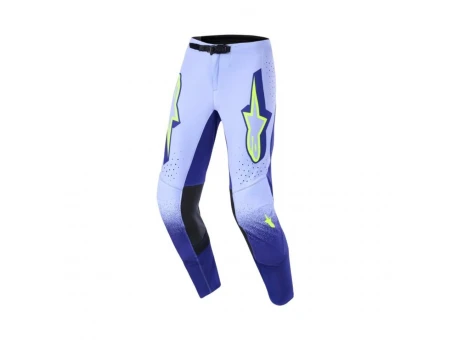 Pantaloni cross-enduro Alpinestars Supertech Scenz 2026  - Mov/Galben fluo | 3720726/3175