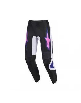 Pantaloni cross-enduro Alpinestars Fluid Grid 2026 - Negru/Gri/Mov