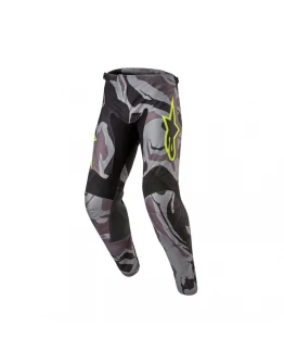 Pantaloni cross-enduro Alpinestars Racer Tactical - Gri/Negru/Galben fluo
