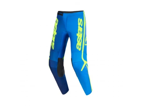Pantaloni cross-enduro Alpinestars Fluid Apex 2026 - Albastru/Galben Fluo | 3721226/7050