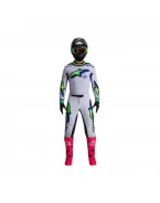 Pantaloni cross-enduro Alpinestars Supertech Vista 2026 - Gri/Galben fluo/Albastru | 3722026/9570