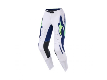 Pantaloni cross-enduro Alpinestars Supertech Vista 2026 - Gri/Galben fluo/Albastru | 3722026/9570