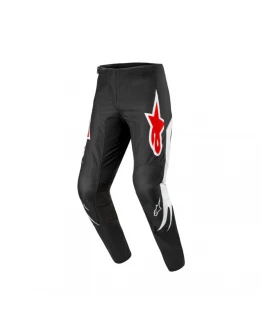 Pantaloni cross-enduro Alpinestars Fluid Lucent - Negru/Alb