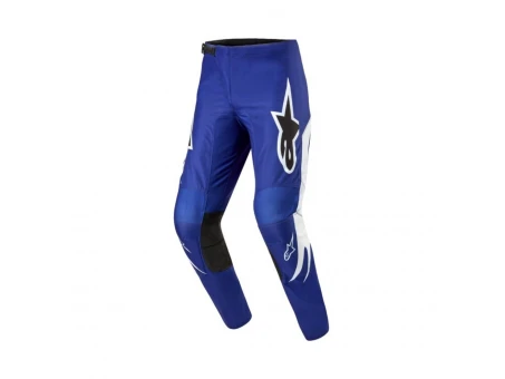 Pantaloni cross-enduro Alpinestars Fluid Lucent - Albastru/Alb | 3723724/7021
