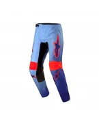 Pantaloni cross-enduro Alpinestars Fluid Lucent - Albastru/Portocaliu | 3723724/7036