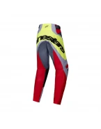 Pantaloni cross-enduro copii Alpinestars Racer Melt Youth - Rosu/Gri | 3740125/3046