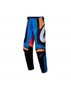 Pantaloni cross-enduro copii Alpinestars Racer Melt Youth - Portocaliu/Albastru | 3740125/469