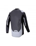 Tricou Cross-Enduro Alpinestars PRO-DURA - Negru/Gri/Alb | 3760125/1417