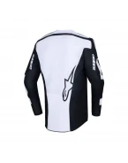 Tricou cross-enduro Alpinestars Racer Air Riway 2026 - Negru/Alb | 3760226/12