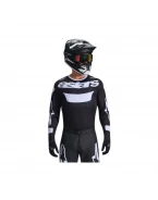 Tricou cross-enduro Alpinestars Racer Air Riway 2026 - Negru/Alb | 3760226/12