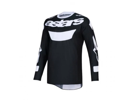 Tricou cross-enduro Alpinestars Racer Air Riway 2026 - Negru/Alb | 3760226/12