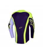 Tricou cross-enduro ALPINESTARS RACER PORTL 2026 - Mov/Galben fluo | 3760426/3175