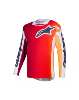 Tricou cross-enduro ALPINESTARS RACER PORTL 2026 - Rosu/Gri	