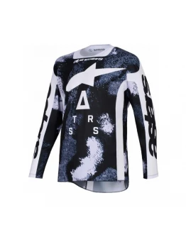 Tricou cross-enduro Alpinestars Racer Lahnd 2026 - Camo/Otel