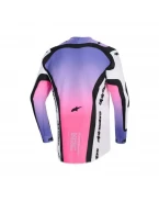 Tricou cross-enduro Alpinestars Supertech AFD Vista 2026 - Alb/Mov/Negru | 3760626/2371