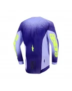Tricou cross-enduro Alpinestars Supertech Scenz 2026 - Mov/Galben fluo | 3760726/3175