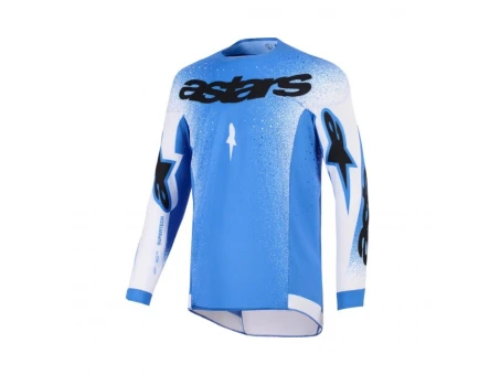 Tricou cross-enduro Alpinestars Supertech Scenz 2026 - Albastru/Alb | 3760726/7262