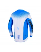 Tricou cross-enduro Alpinestars Supertech Scenz 2026 - Albastru/Alb | 3760726/7262