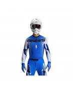 Tricou cross-enduro Alpinestars Supertech Scenz 2026 - Albastru/Alb | 3760726/7262