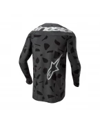 Tricou cross-enduro Alpinestars Techstar Graphite - Negru/Camo | 3760924/990
