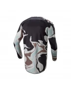 Tricou cross-enduro Alpinestars Racer Tactical - Gri/Negru/Maro | 3761224/804