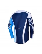 Tricou cross-enduro Alpinestars Racer Air Portl 2026 - Albastru/Alb | 3761626/7262