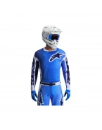 Tricou cross-enduro Alpinestars Racer Air Portl 2026 - Albastru/Alb | 3761626/7262