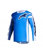 Tricou cross-enduro Alpinestars Racer Air Portl 2026 - Albastru/Alb | 3761626/7262