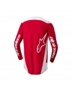 Tricou cross-enduro Alpinestars Fluid Lurv - Rosu/Alb | 3762024/3120