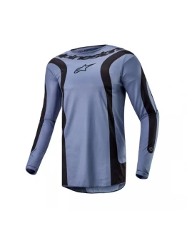 Tricou cross-enduro Alpinestars Fluid Lurv - Albastru	