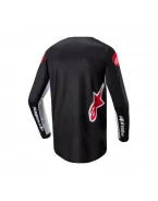 Tricou cross-enduro Alpinestars Fluid Lucent - Negru/Alb | 3763724/12