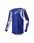 Tricou cross-enduro Alpinestars Fluid Lucent - Albastru/Alb | 3763724/7021