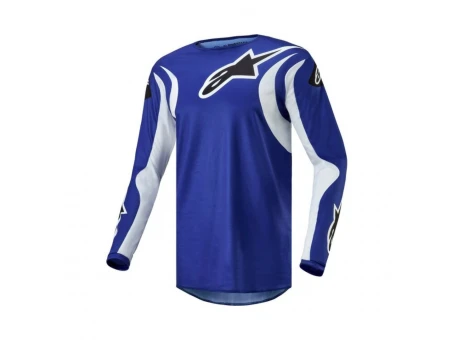 Tricou cross-enduro Alpinestars Fluid Lucent - Albastru/Alb | 3763724/7021