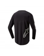 Tricou cross-enduro Alpinestars Fluid Graphite - Negru/Argintiu | 3763824/119