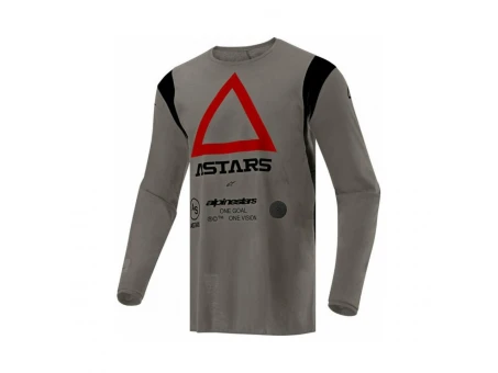 Tricou cross-enduro ALPINESTARS TECHDURA - Maro
