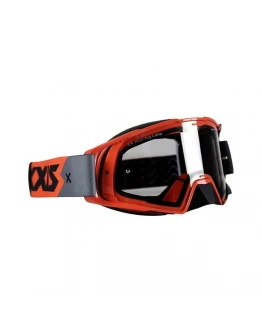 Ochelari off-road Axxis MX EVO Strap A4 - Portocaliu