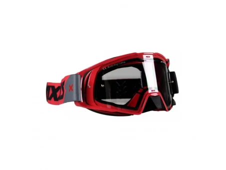 Ochelari off-road Axxis MX EVO Strap A5 - Rosu | 411110557