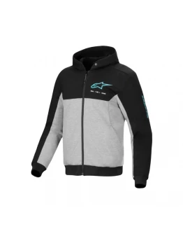 Hanorac moto de oraș ALPINESTARS CHROME V2 SPORT - Negru/Gri/Albastru	