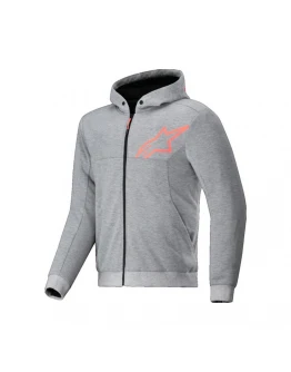 Hanorac moto de oraș ALPINESTARS CHROME V2 SPORT - Gri/Rosu