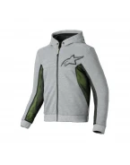 Hanorac moto de vară ALPINESTARS CHROME AIR SPORT - Gri/Negru/Galben Fluo | 4200425/9196