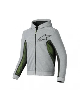 Hanorac moto de vară ALPINESTARS CHROME AIR SPORT - Gri/Negru/Galben Fluo