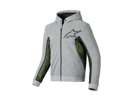 Hanorac moto de vară ALPINESTARS CHROME AIR SPORT - Gri/Negru/Galben Fluo | 4200425/9196