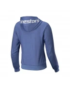 Hanorac moto damă ALPINESTARS STELLA CHROME V2 SPORT - Albastru/Alb | 4210225/7185