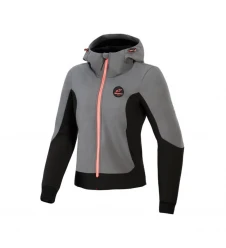 Hanorac de protectie femei ALPINESTARS STELLA RADIUM TECH - Gri/ Negru